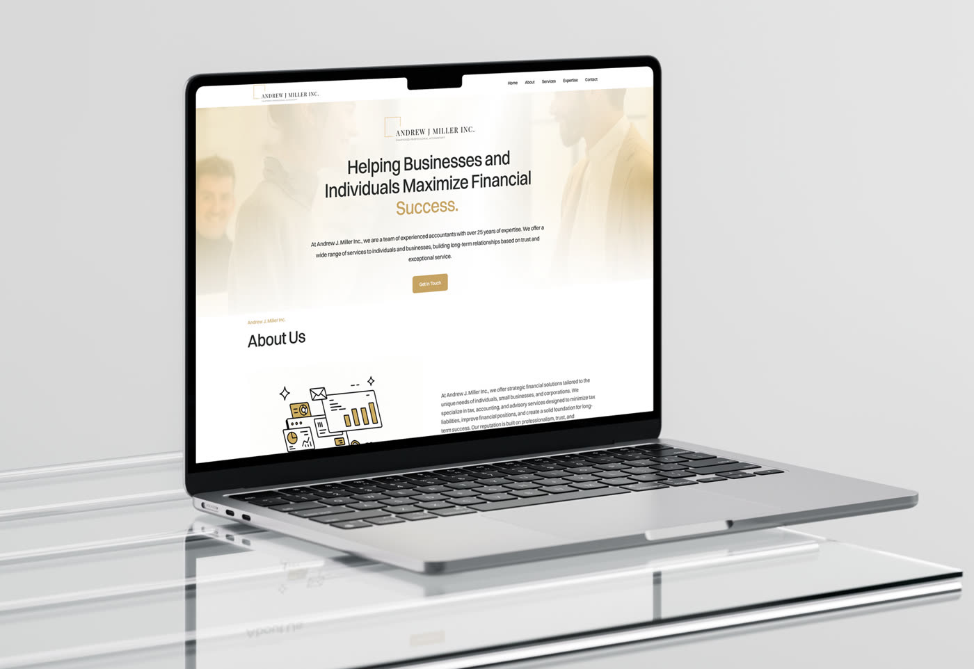 Andrew J Miller Inc. website