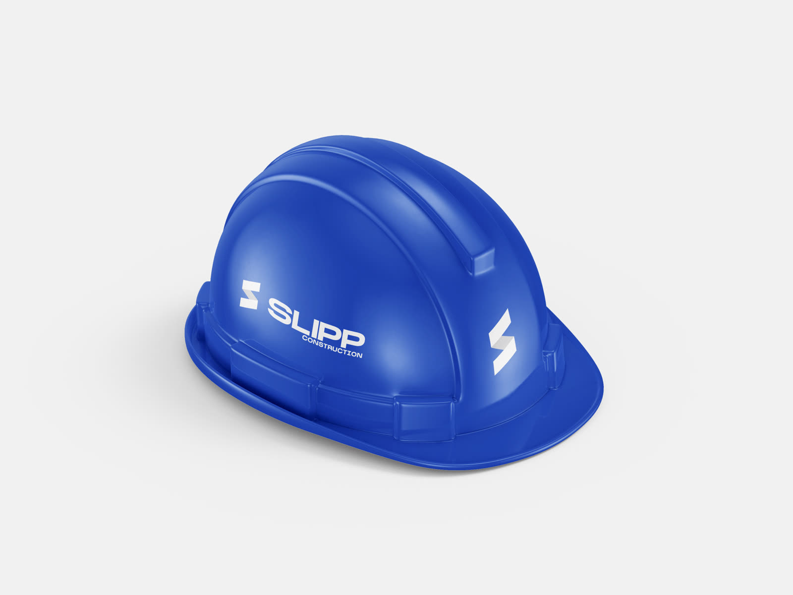 Slipp Construction branded hard hat